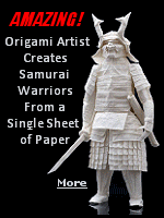 Origami is an awe-inspiring Japanese artform that uses a single square piece of paper to create everything from paper cranes to little boats that float. But one artist from Finland is taking his origami creations to the next level with incredibly intricate figurines created from just a single sheet of paper.